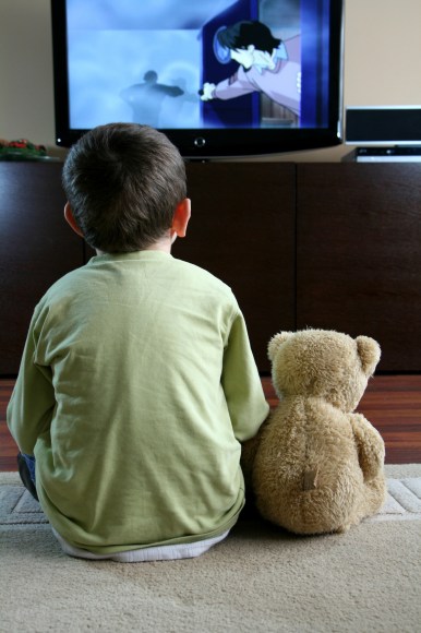 kids watching too much tv cartoon