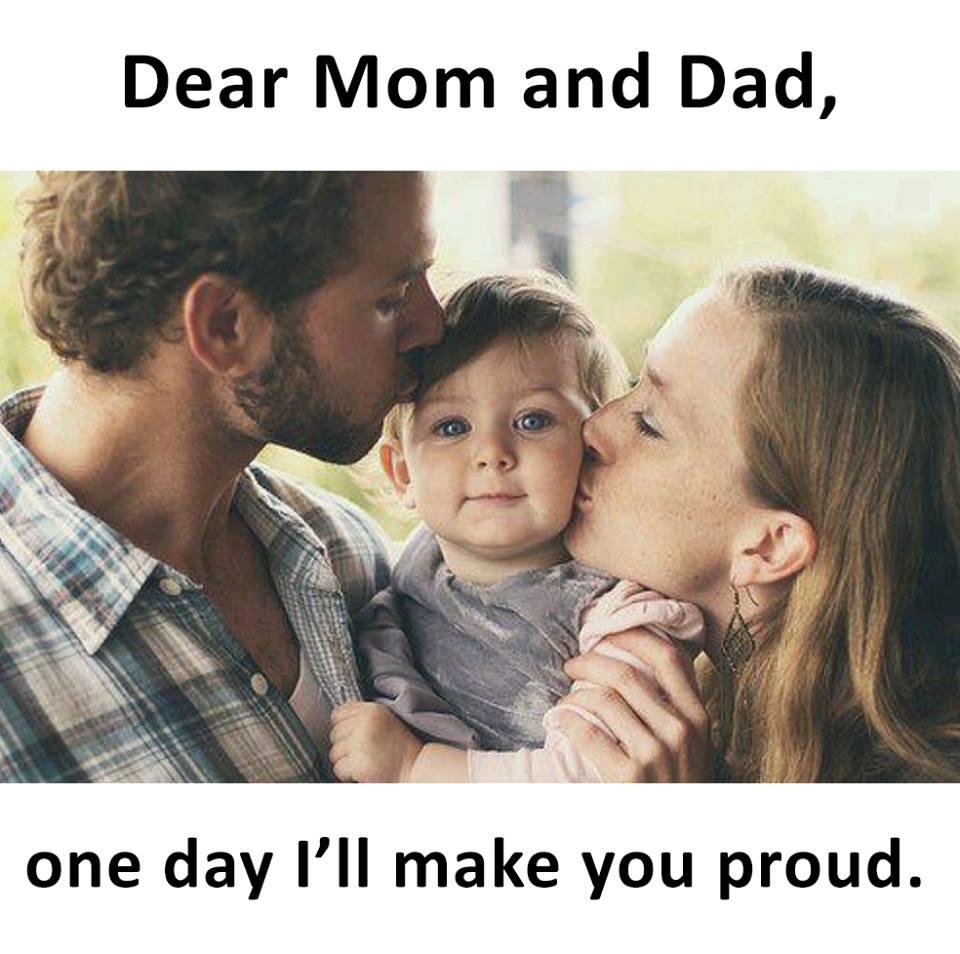 Dear Mom And Dad One Day I Will Make You Proud Steemit