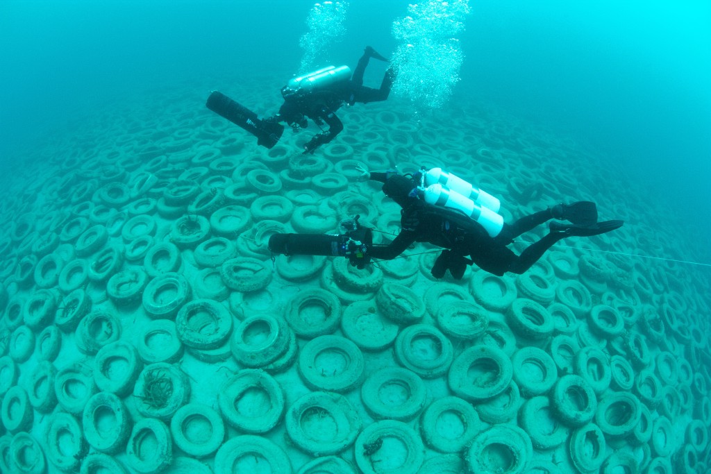 Bizzare-Things-Found-Underwater-10-Tire-Graveyard-1024x683.jpg