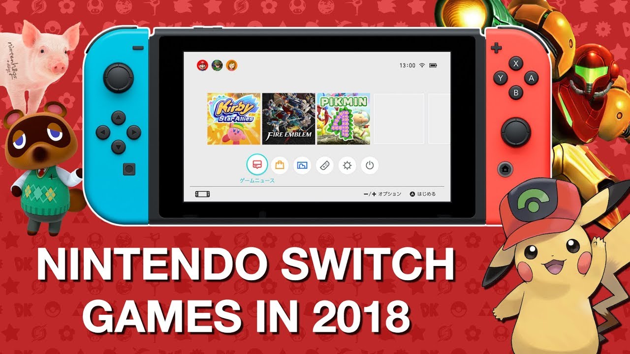 upcoming switch games 2018