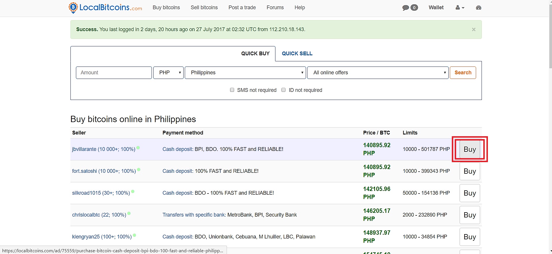 Coins.ph review – May 2019