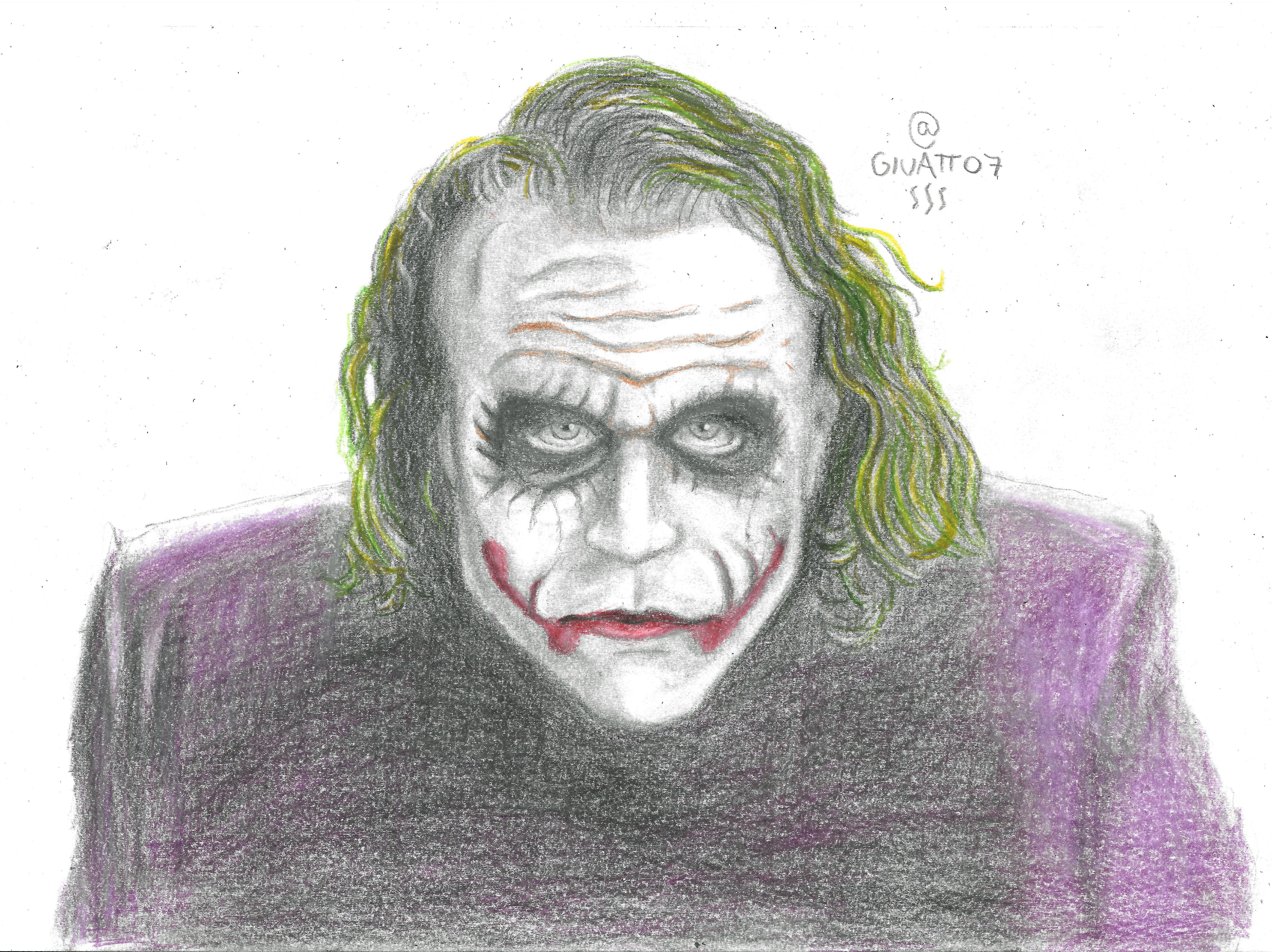 Pencil Drawing of Heath Ledger Drawing by madura venkatachalam | Saatchi Art