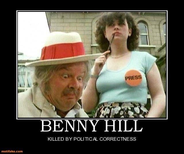 Benny Hill Meme.