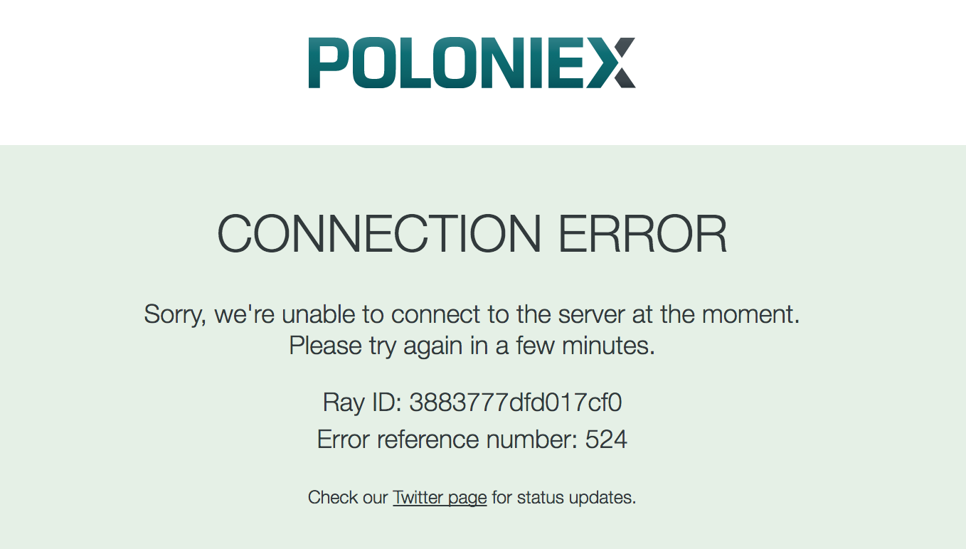 Poloniex twitter