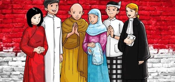 Contoh Poster Keragaman Agama Di Indonesia Pin On Seni Agama Riset