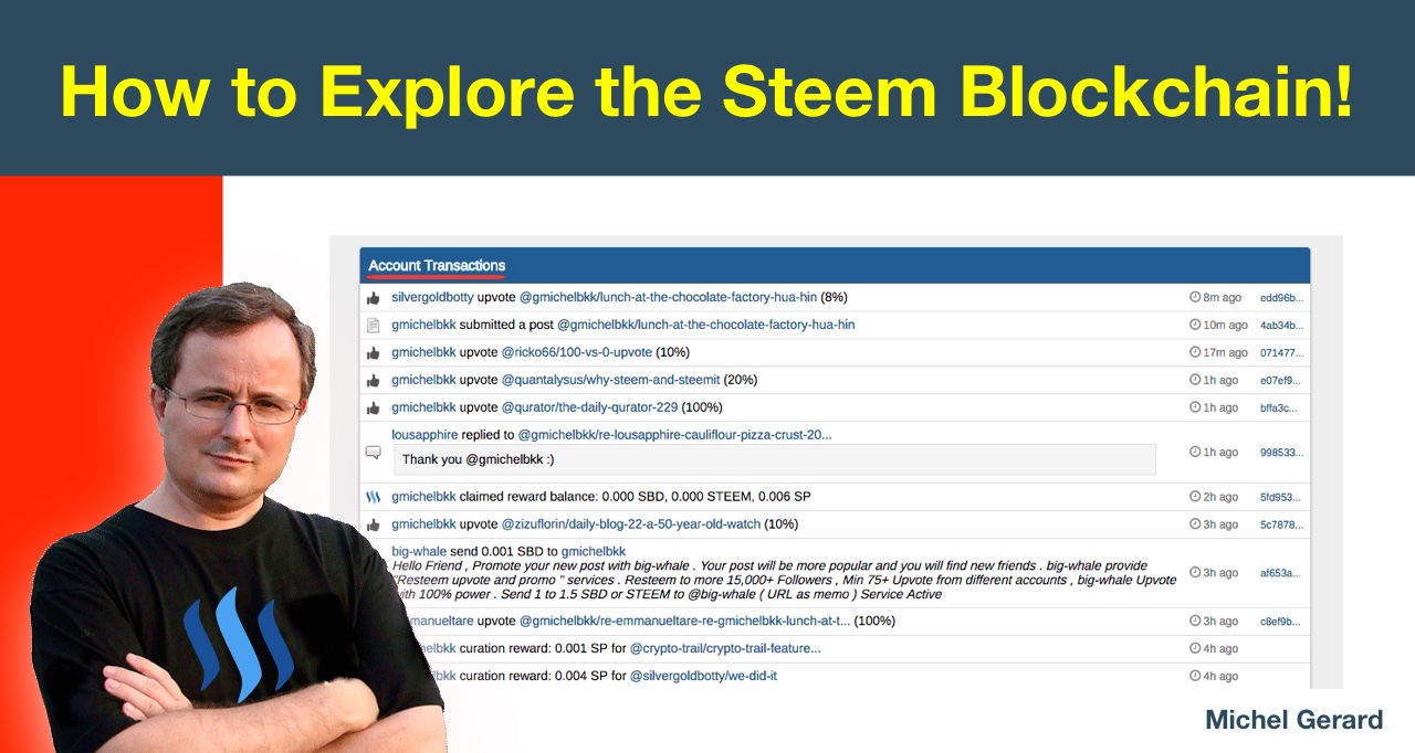 How to Explore the Steem Blockchain!