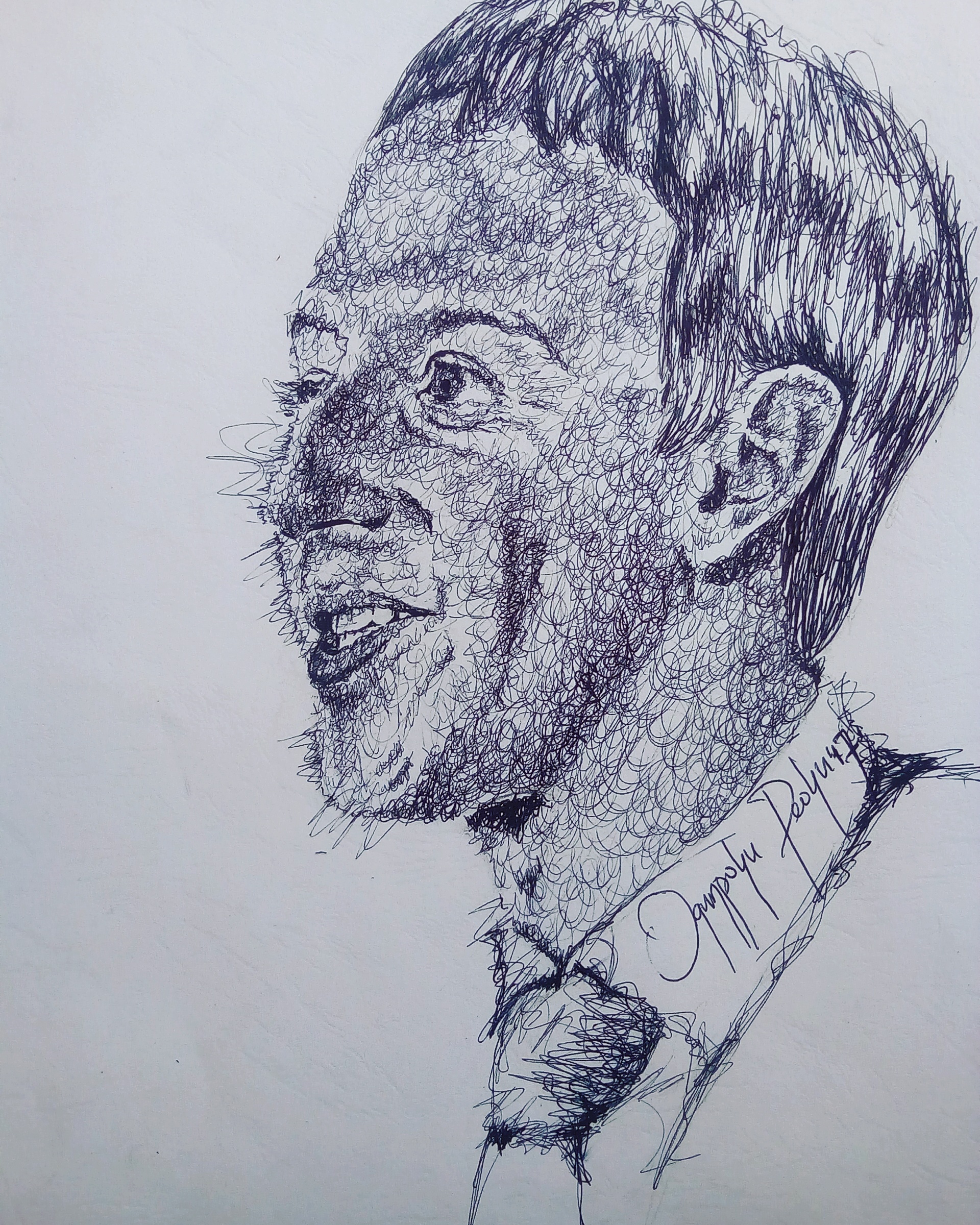 I wanted to draw Mark Zuckerberg  rnotinteresting