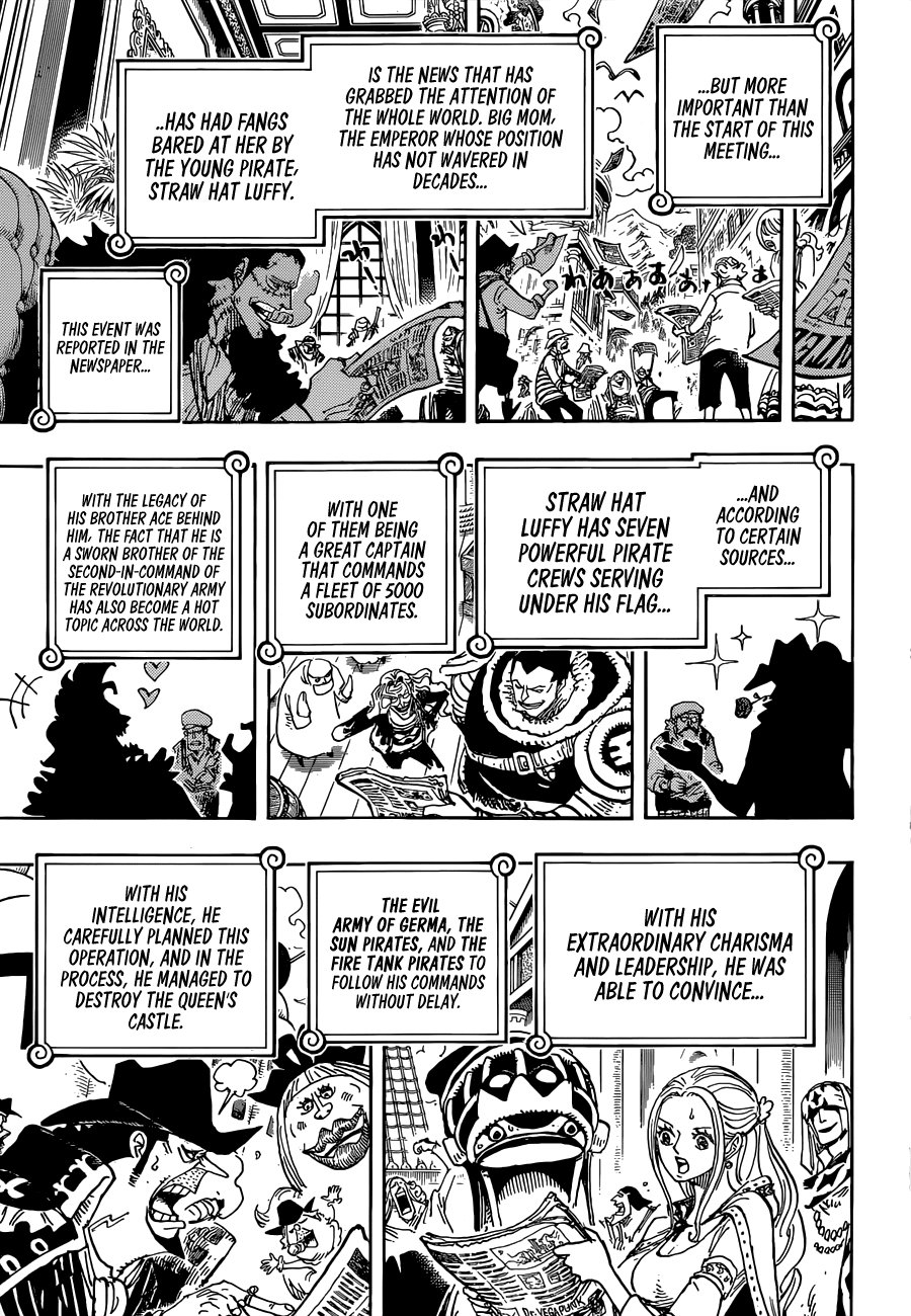 One Piece Chapter 903 The Fifth Emperor Steemit