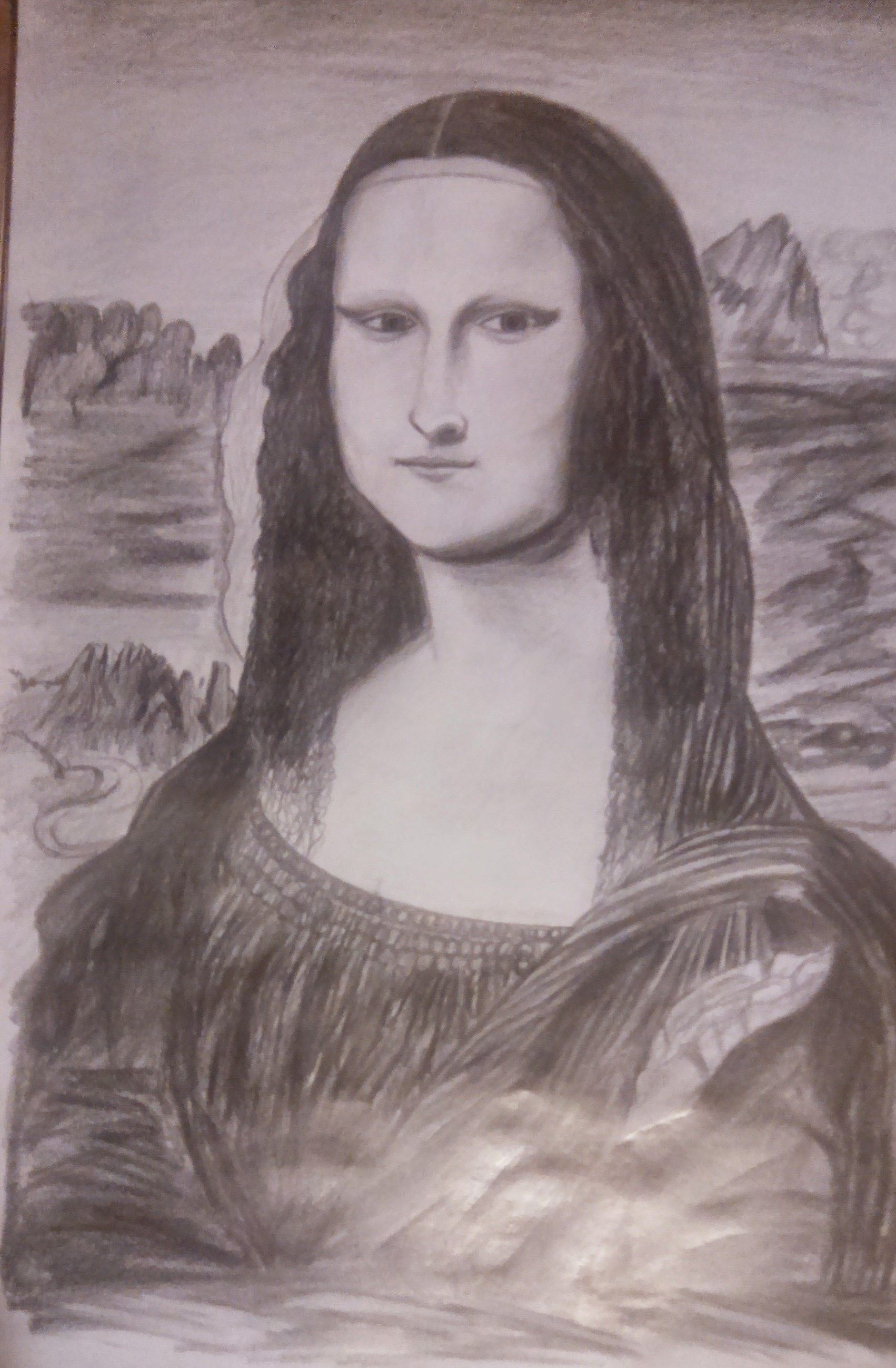 Mona Lisa Drawing Tutorial- a true inspiration — Steemit
