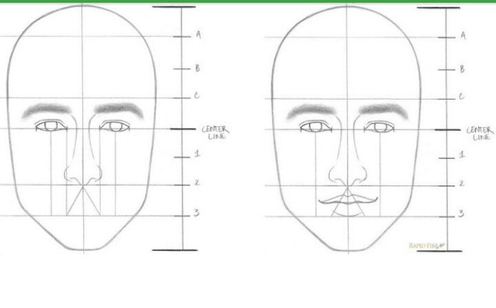 How to draw a ruler step by step