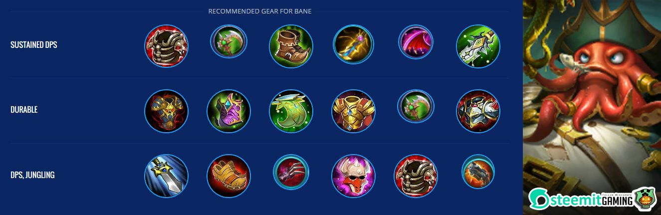 New Guide Skill And Build Gear Bane Mobile Legends Rework Mobile Legends Tips Steemit