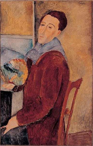 Amedeo Modigliani (1884-1920), Self-portrait, 1919.jpg