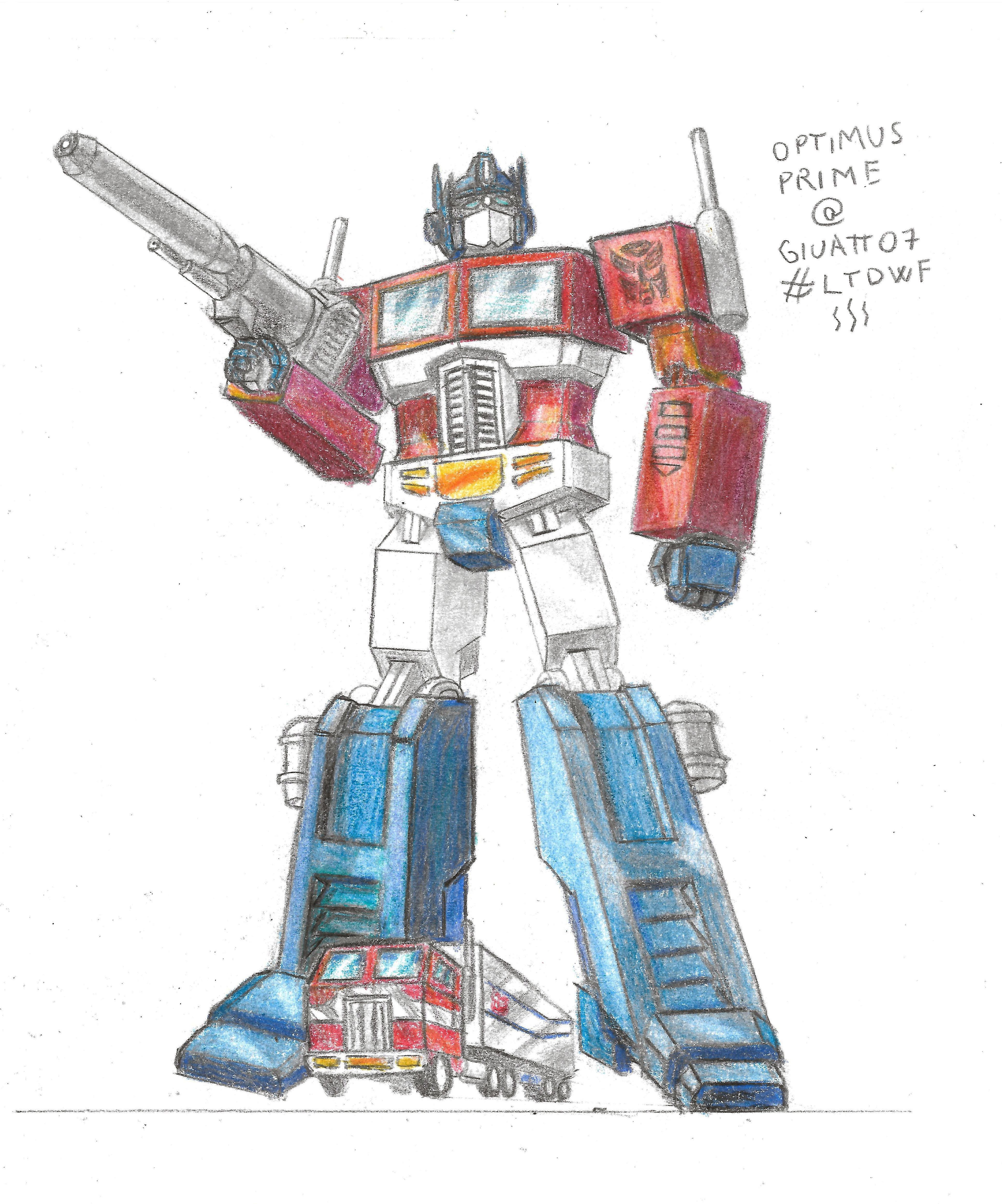 40+ Most Popular Transformers 4 Optimus Prime Truck Drawing | Tasya Baby