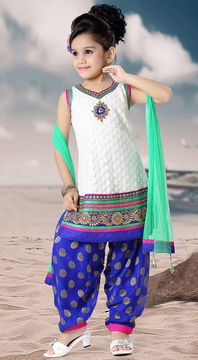 Patiala Small Girl Punjabi Suit Punjabi Patiala Suit Punjabi Dress