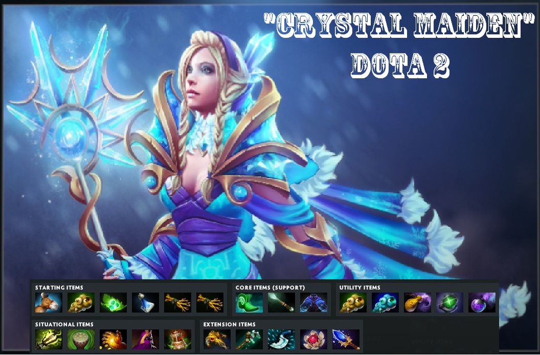 Agoes Gaming Learn To Understand Hero Crystal Maiden Game Dota 2