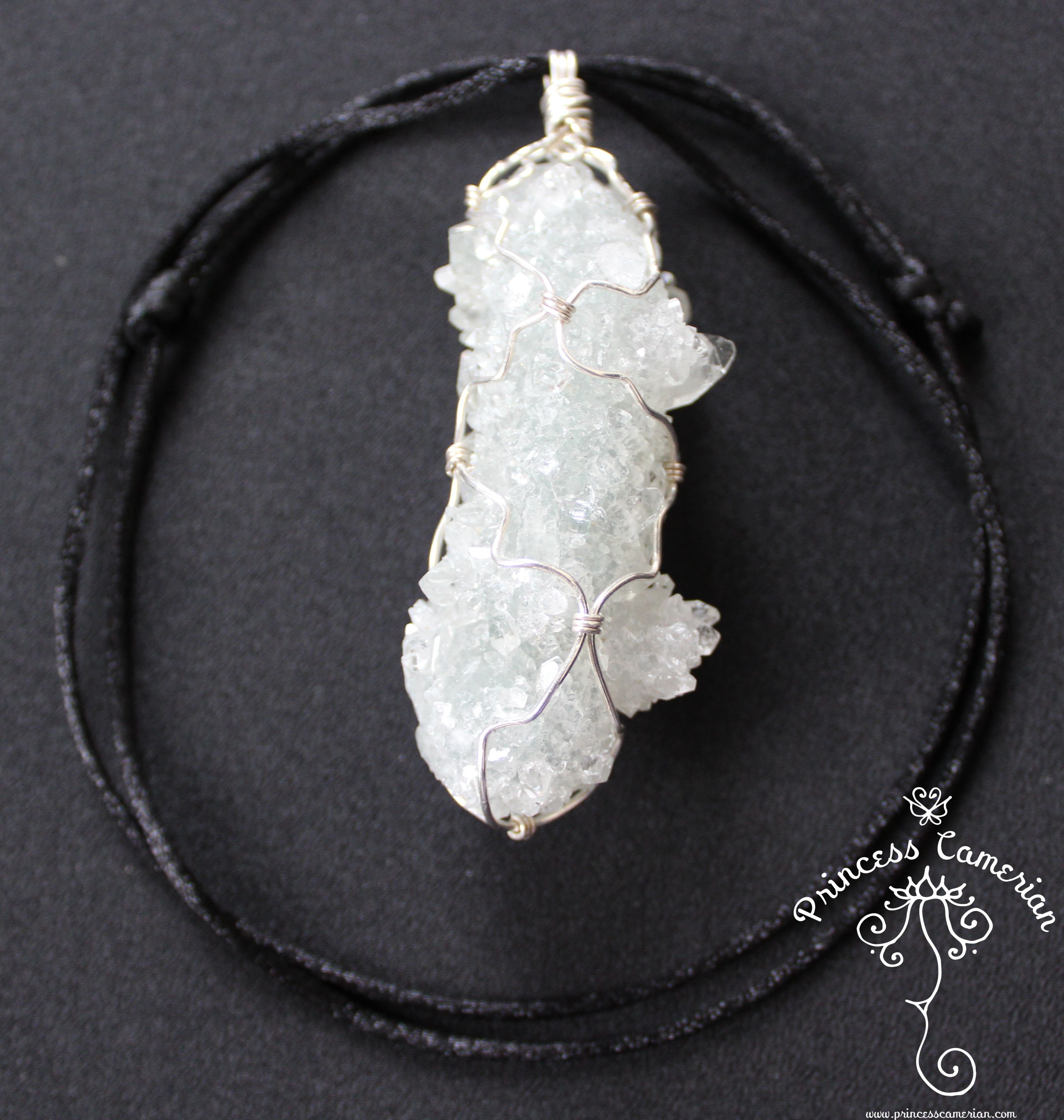 apophyllite necklace