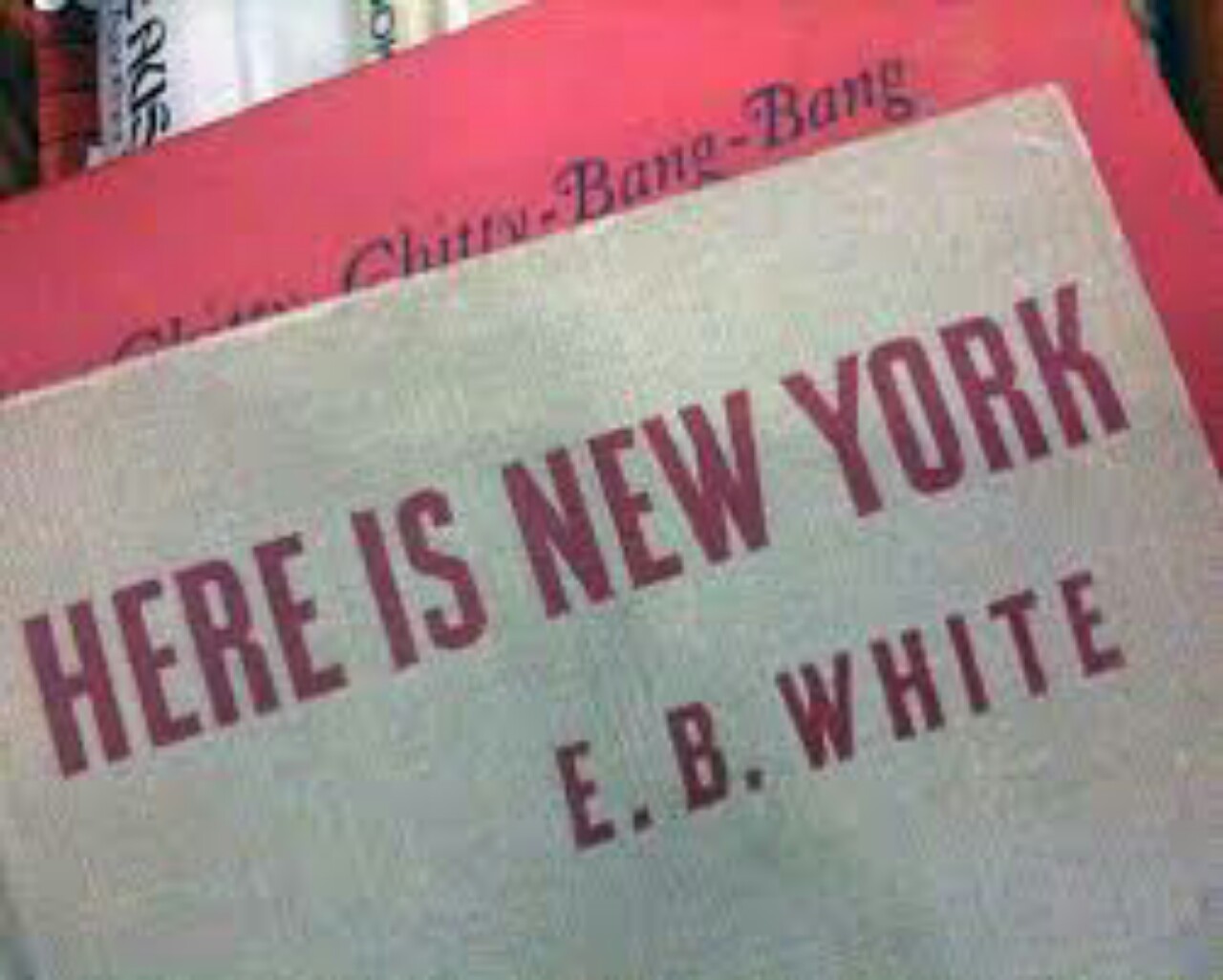 e b white here is new york essay