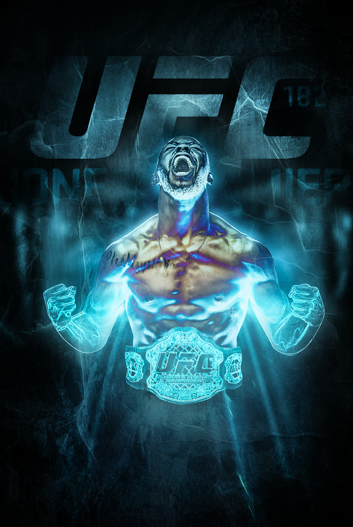 The Unreal Works of @BossLogic | Jon Bones Jones — Steemit, image size:1200x1790