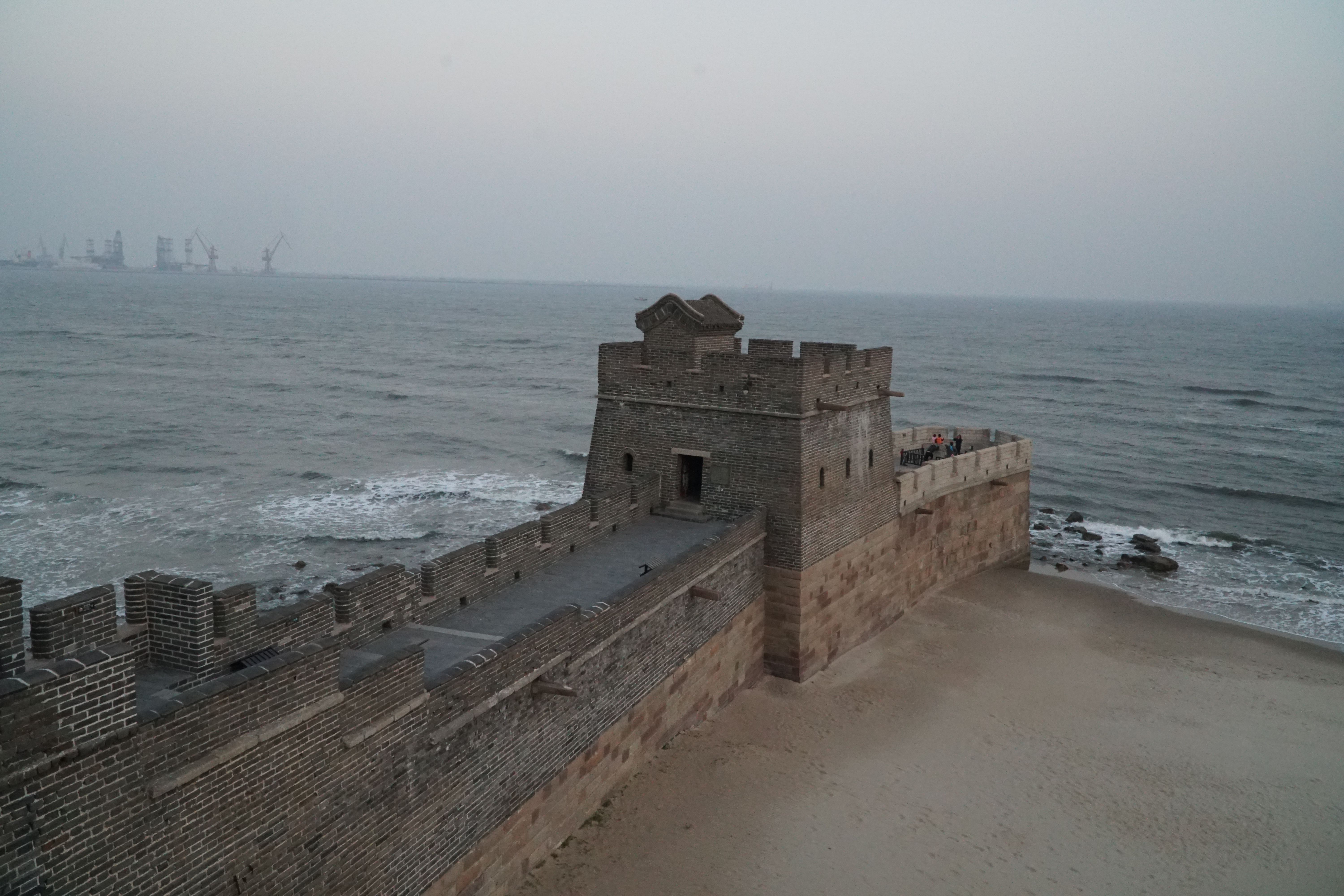 The End Of The Great Wall Of China Visiting The Old Dragon S Head In Qinhuangdao Steemit