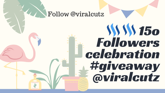 15o Followers celebration#giveaway@viralcutz.png