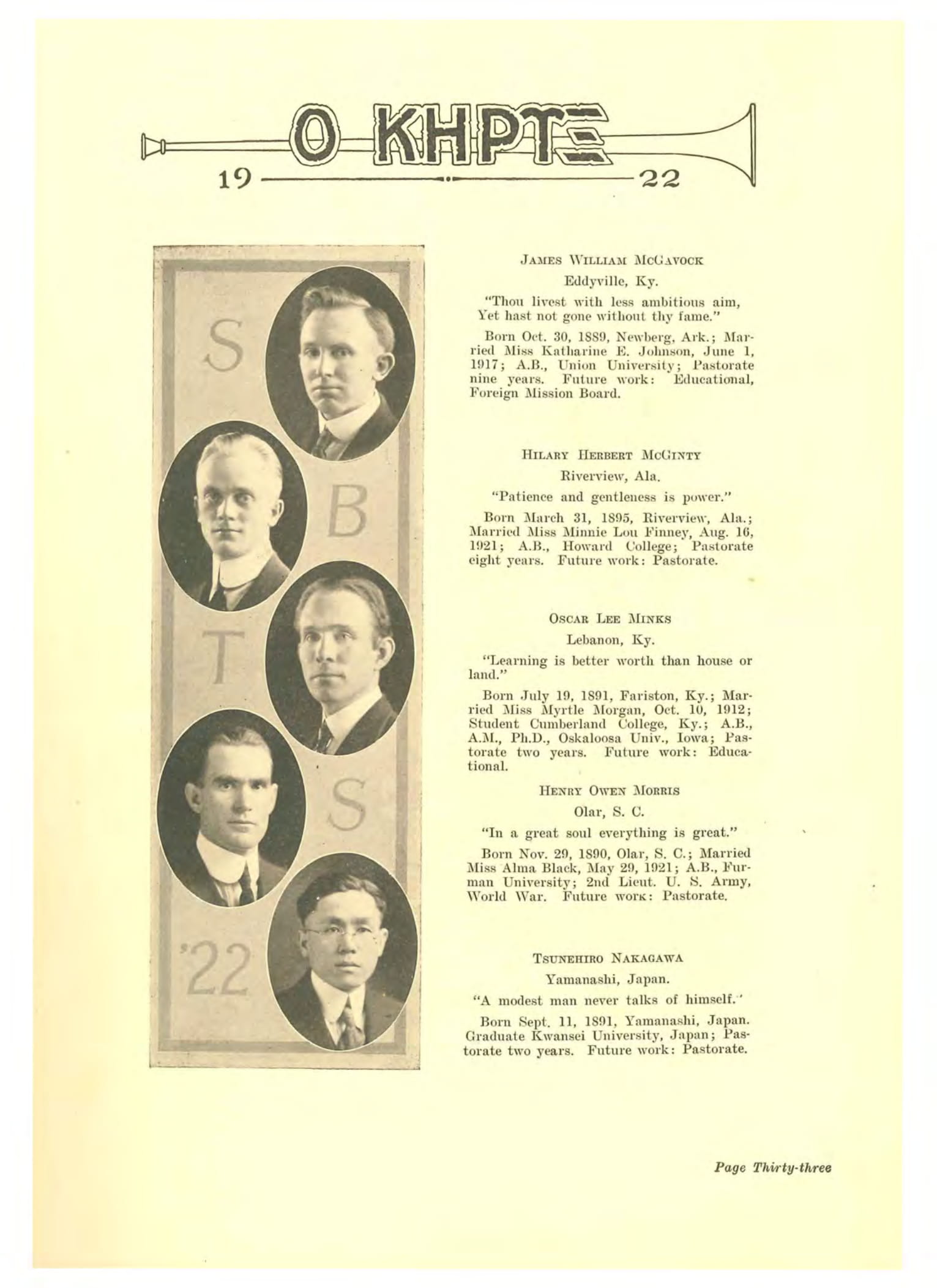 Southern Seminary annual (O Kerux) 1922-039.jpg