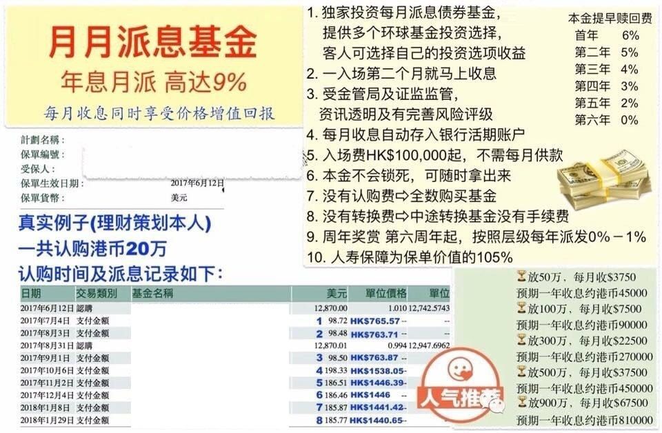 香港的朋友真的有福了 能夠有9 月月派息基金autopay 你有興趣嗎 Steemit