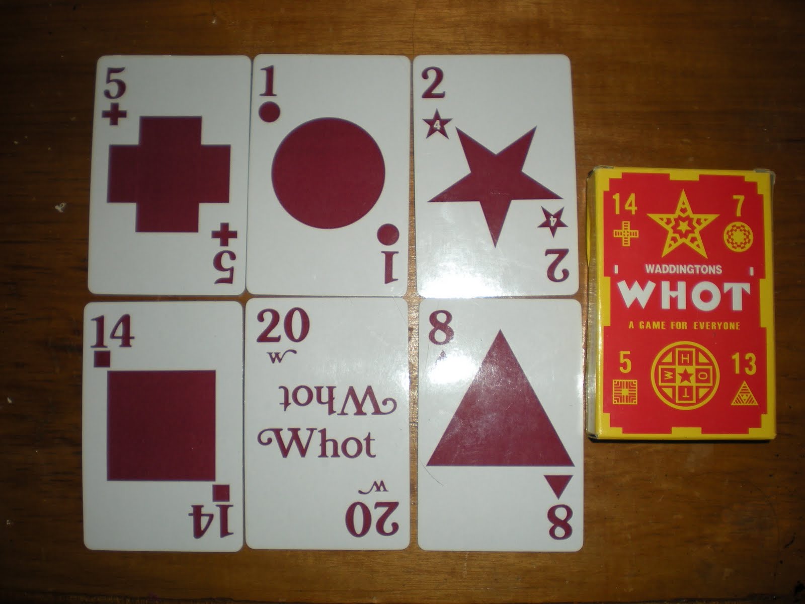 WADDINGTONS  WHOT  WHOT Card Game game for everyone kids 