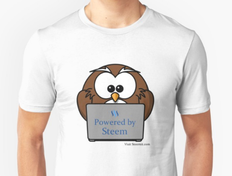 Steemit design shirt playfulfoodie powered by steem