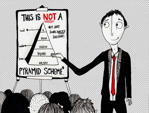 Not a pyramid scheme