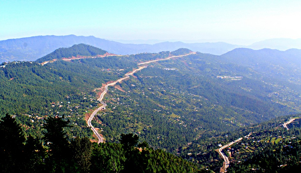 Express Way and Surroundings Photos of Murree Pakistan.jpg