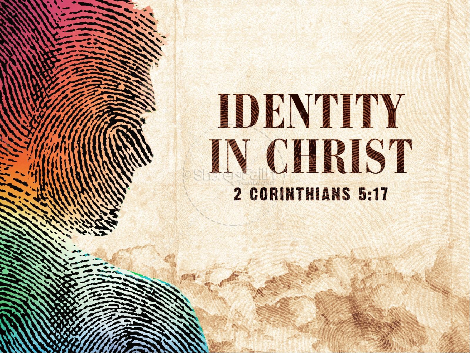 your identity in christ