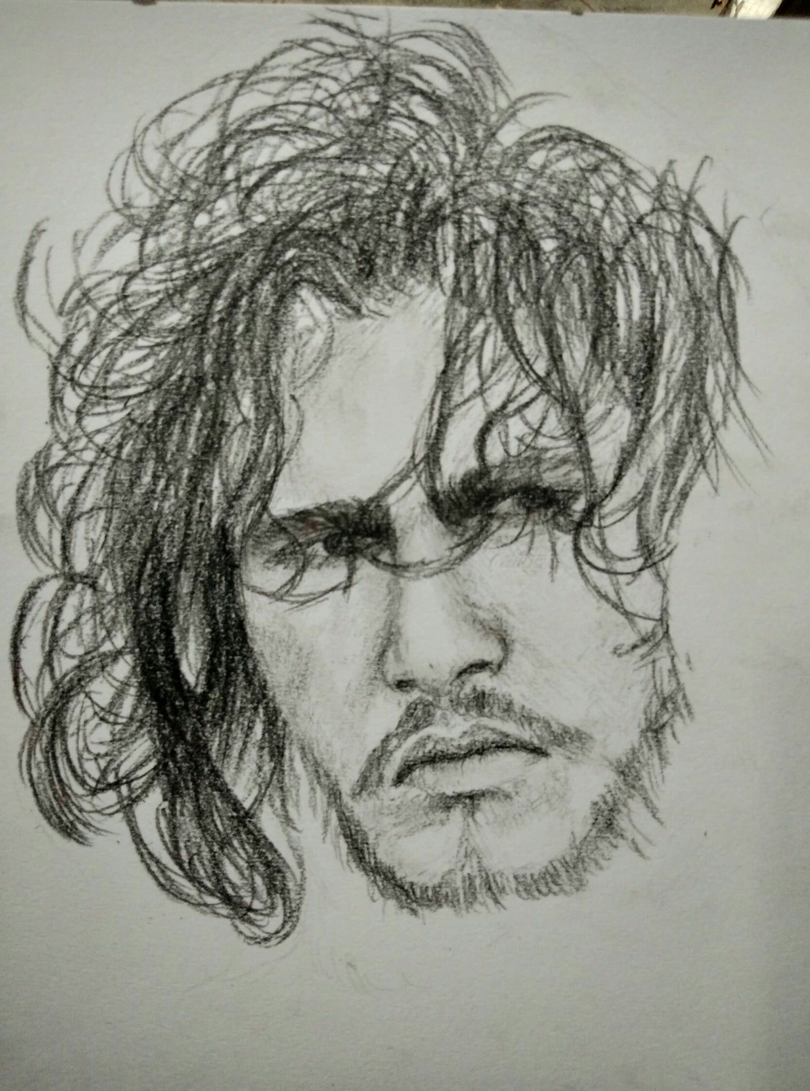 John draw. How to draw John Snow. Deep drawing Jon woyuk.