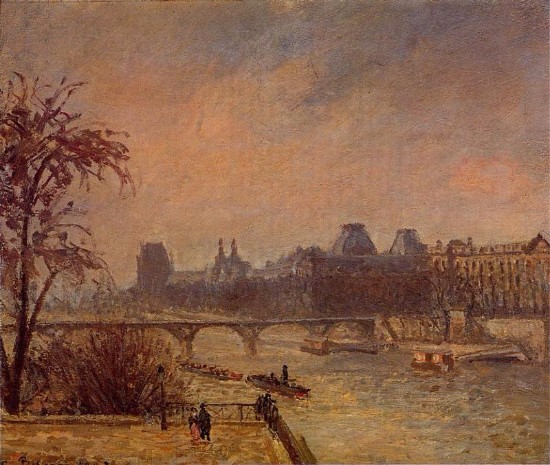 Camille Pissarro, The Seine River and the Louvre, 1903.jpg