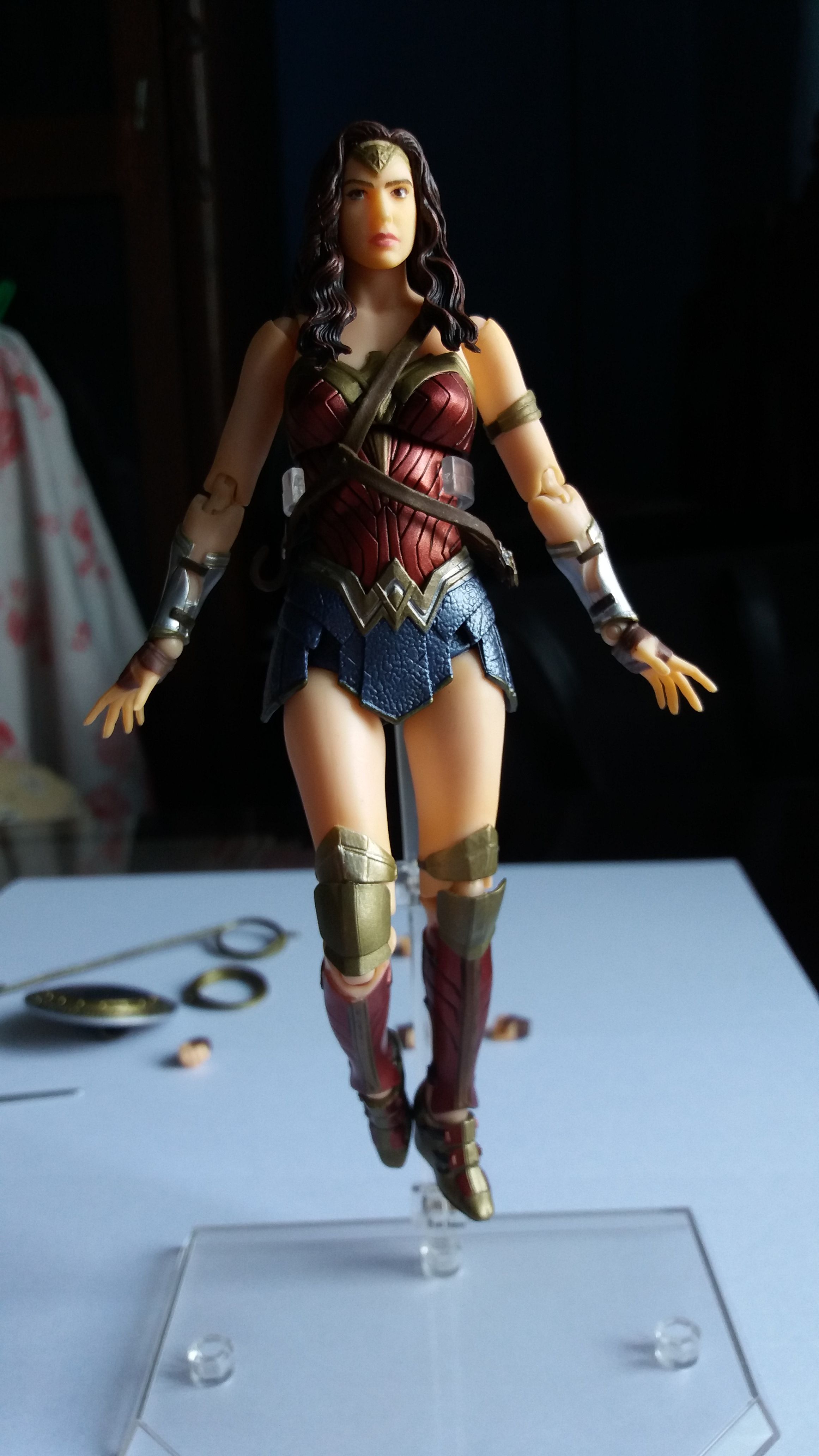 Wonder Woman Poses for her Bust | The HUGE assets of the DC … | Flickr