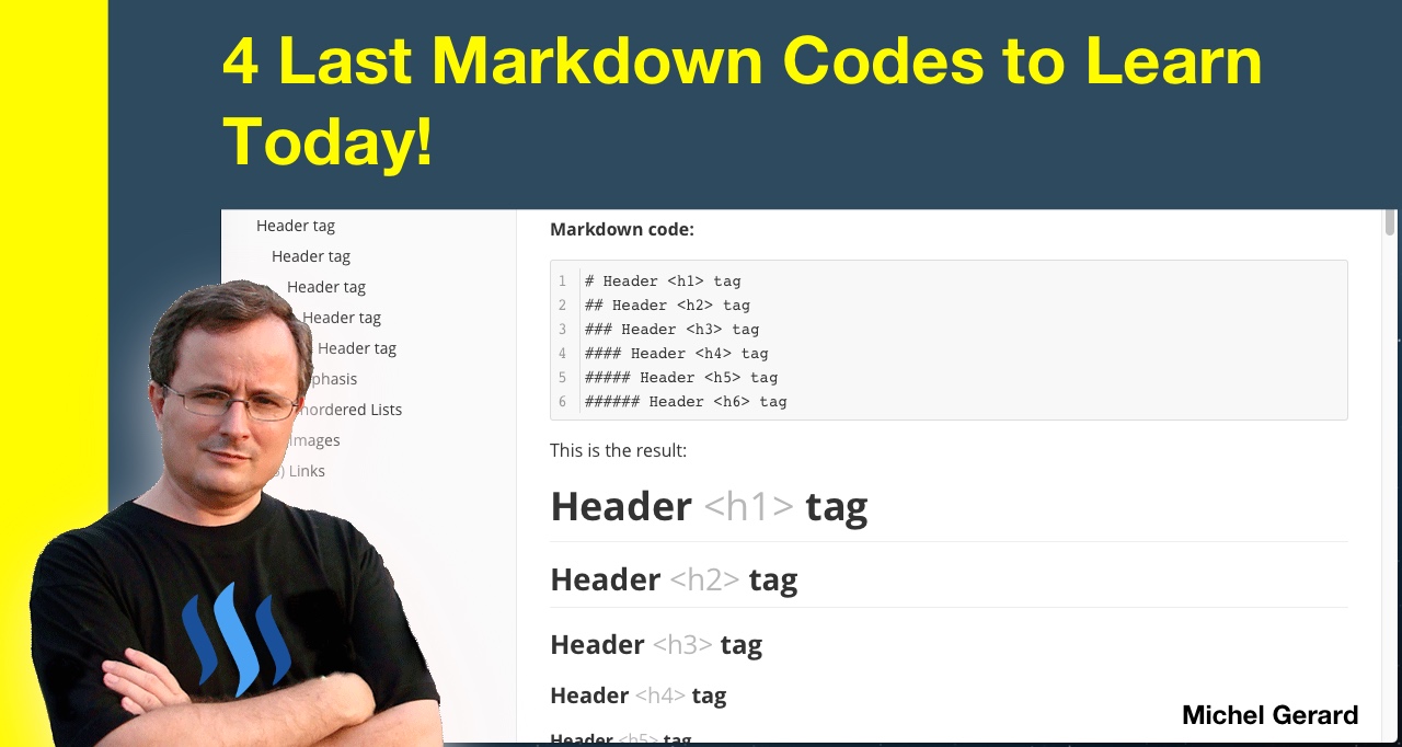4 Last Markdown Codes to Learn Today!