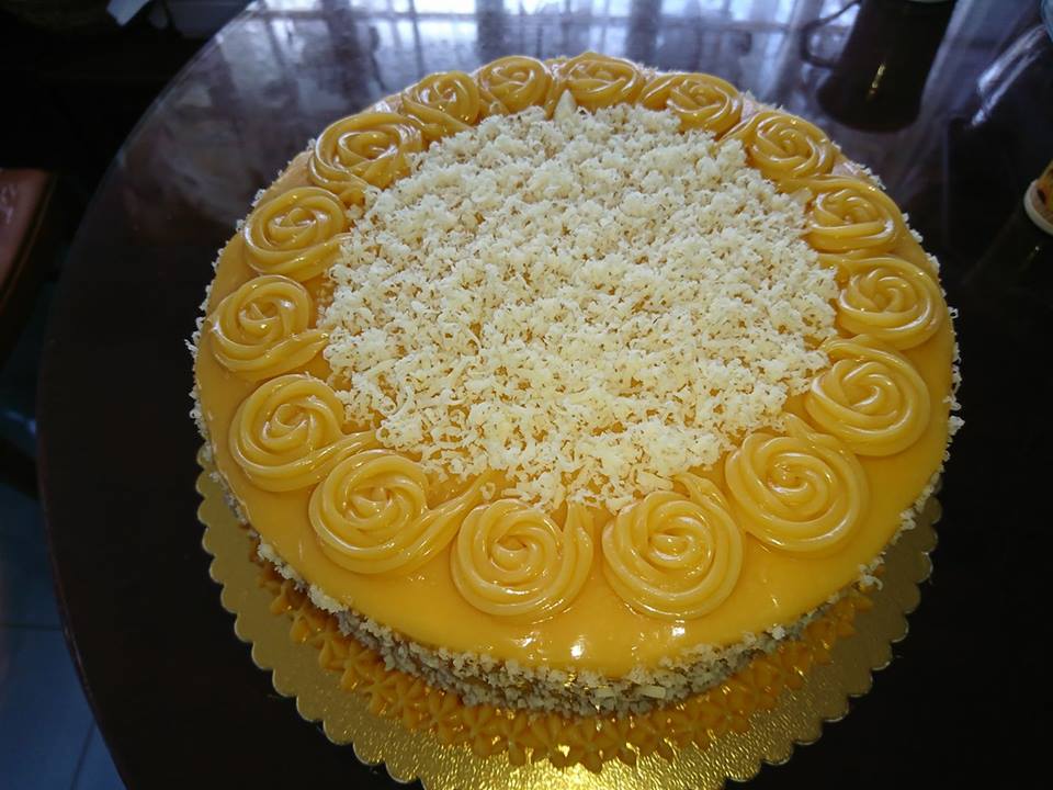 Yema Cake *1 Tray (Store Pickup) | Rowena's