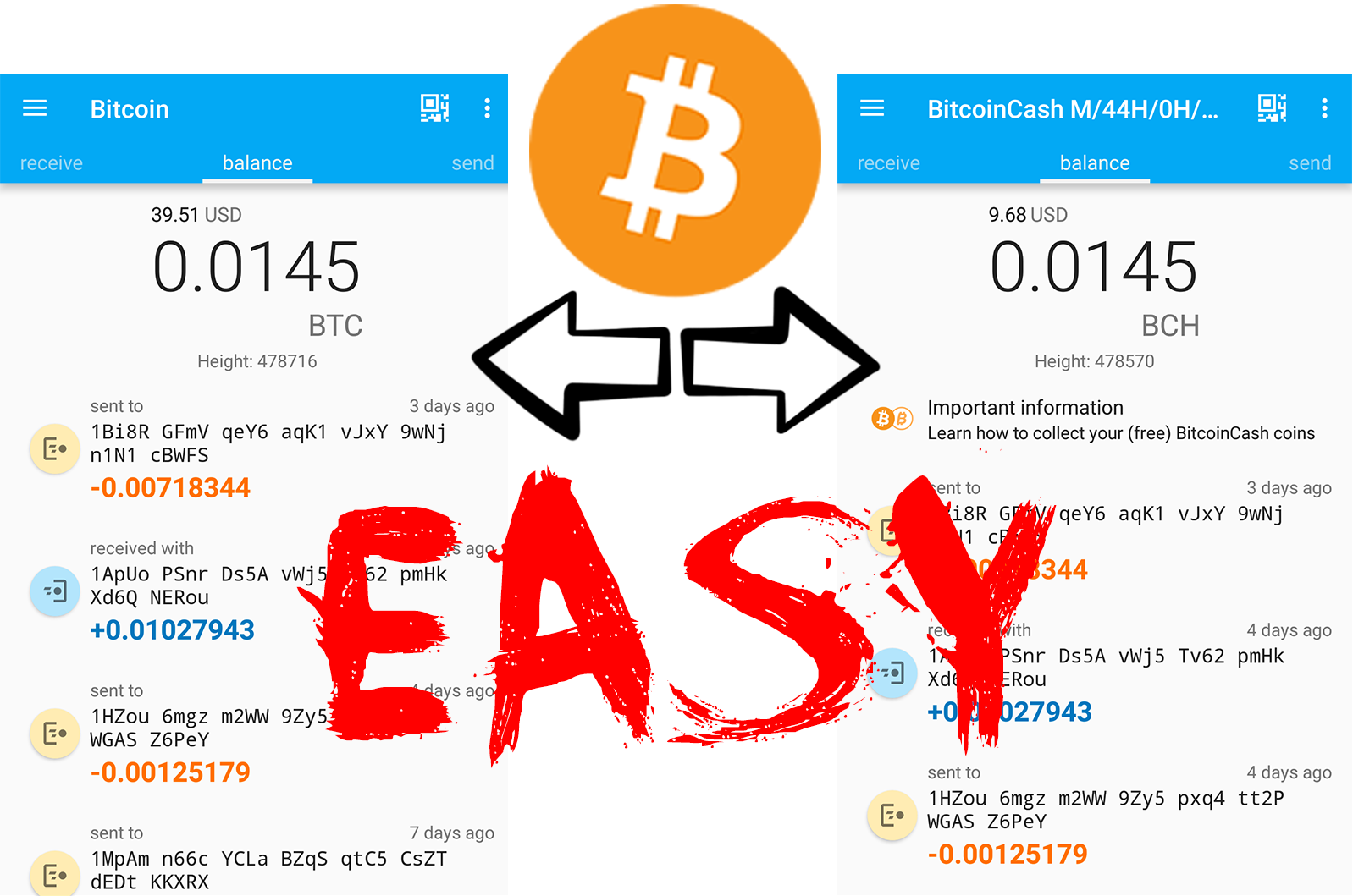 Tutorial The Easiest Way To Claim Your Free Bitcoin Cash Steemit - 