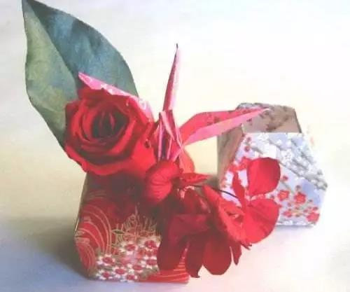Creativity Super Fine Chinese Origami Vase My Favorite