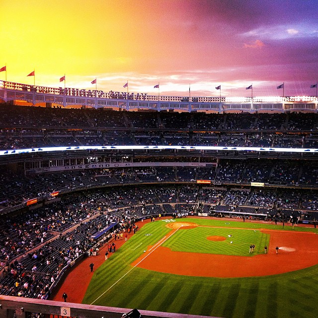 Sunset at Yankee Stadium, DJ Ecal