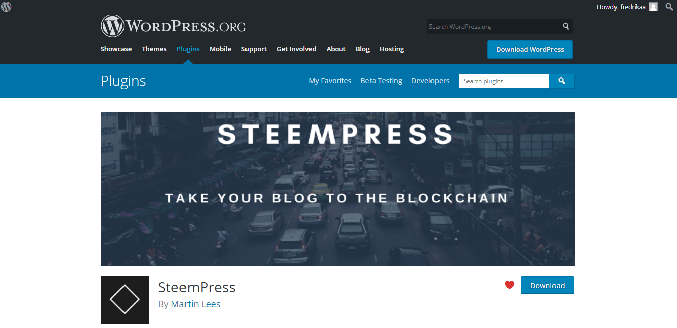 SteemPress WordPress plugin.png