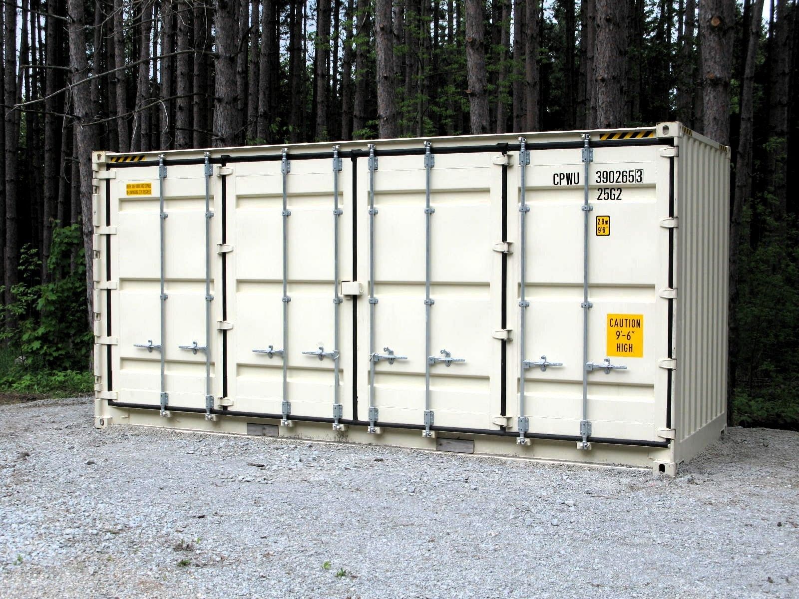 How to Turn a Shipping Container to Dry Storage Pantry