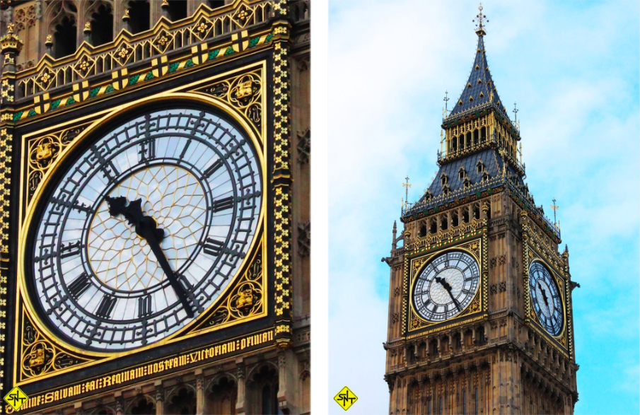 Inglaterra - Londres - Big Ben e as Casas do Parlamento