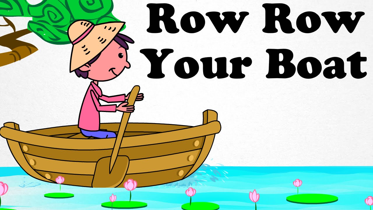 row row row your boat clipart