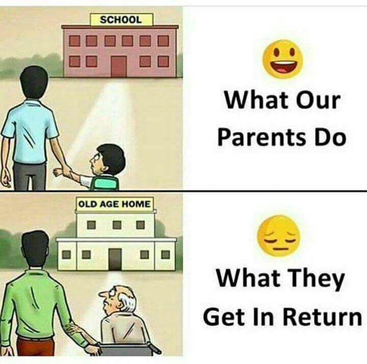 Where does your parents. Generation gap funny meme. Respect your parents they Passed School without Google. What parents do for us an what they get in Return. My parents at age me at age.