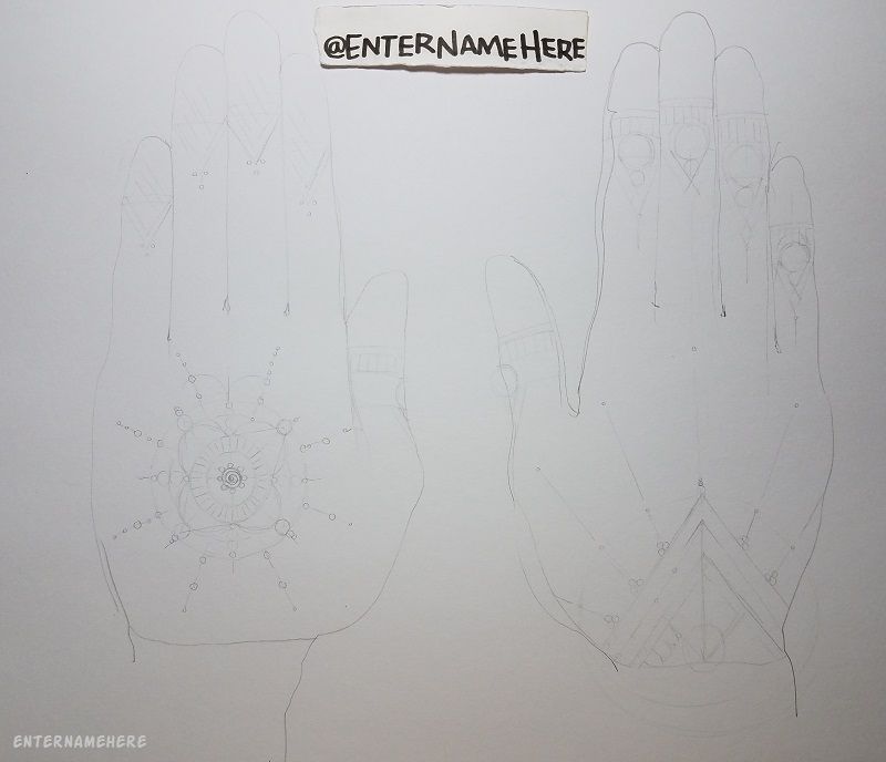 enternamehere-alphabetartchallenge-day8-henna-hands-pencil.jpg