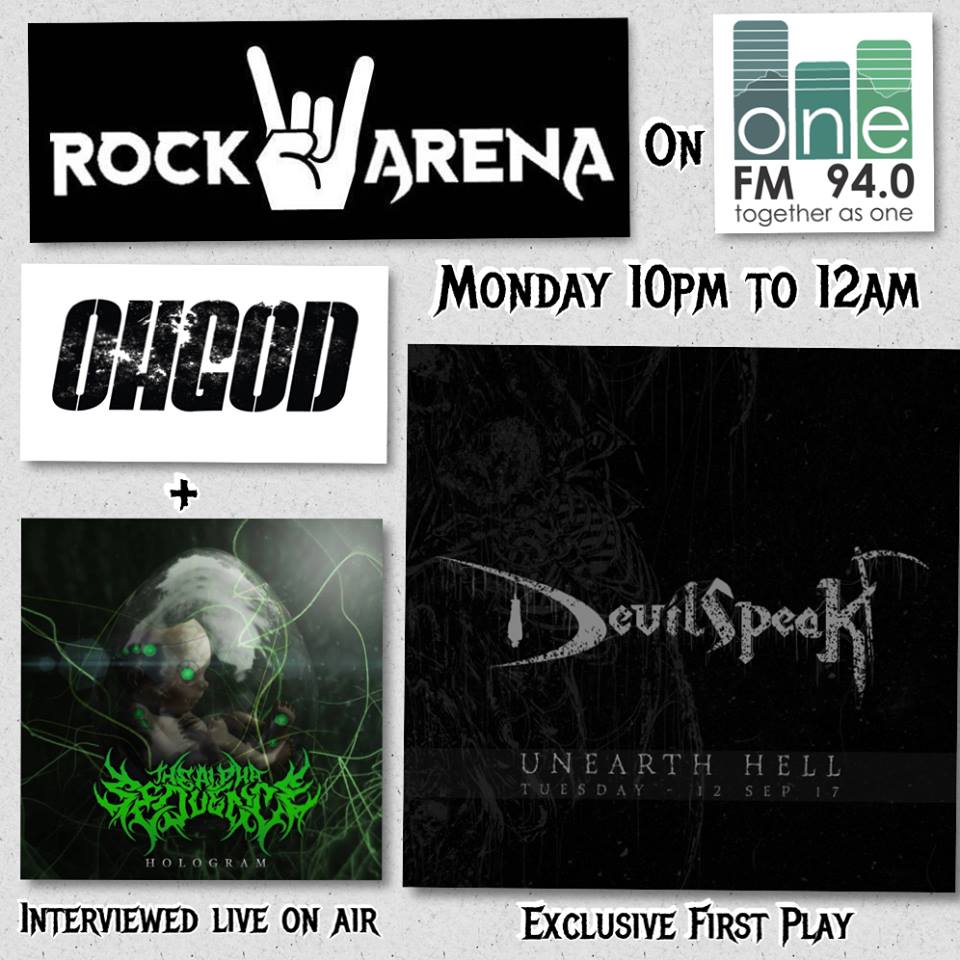 Unearth Hell - One fm radio play.jpg