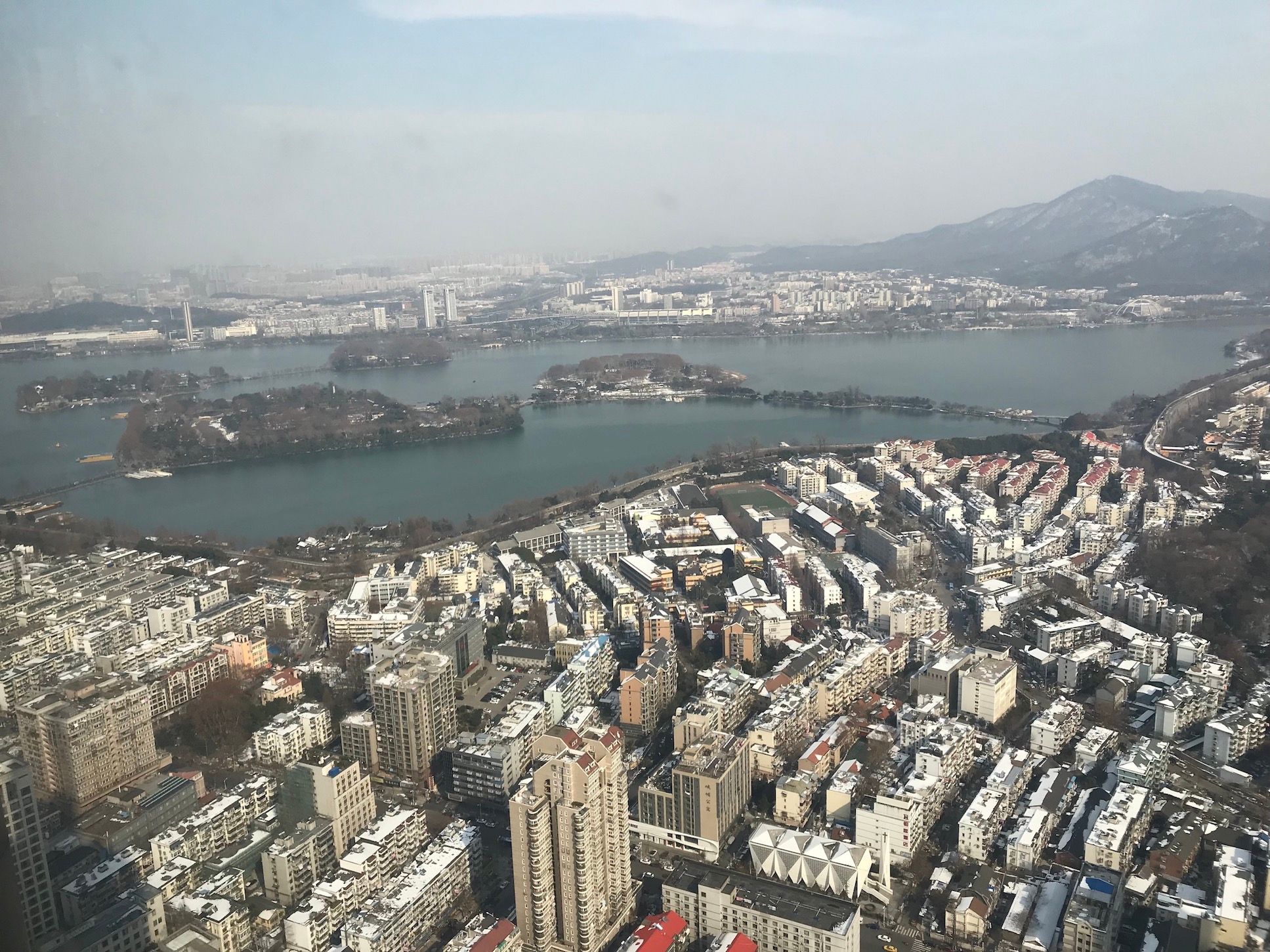 xuanwu Lake from window.JPG