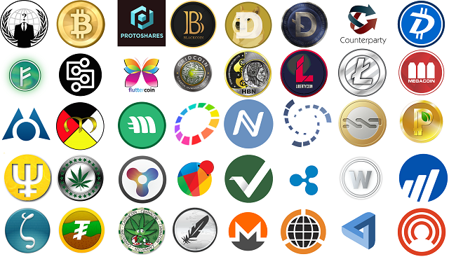 Selection of Cryptocurrencies