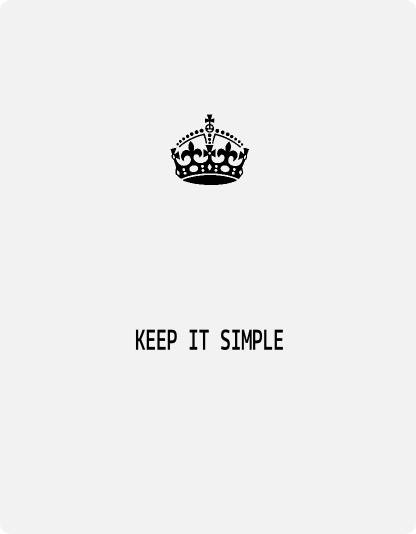 Keep it simple рисунки