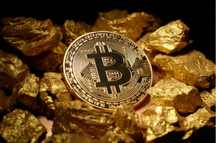 Golden Bitcoin Coin and mound of gold (1).jpg